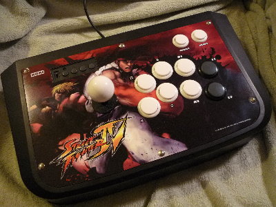 Replaced with Japanese arcade buttons